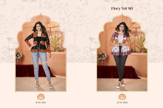 Flory Vol 48 By Shubhkala Navratri Kediya Collection Orders In India